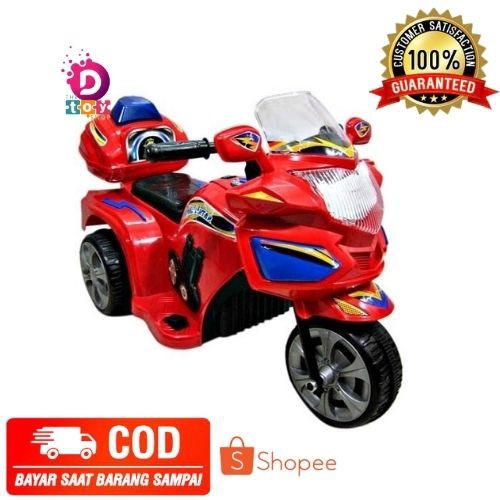(COD) MAINAN ANAK MOTOR AKI HALILINTAR TOYOTA TOYS