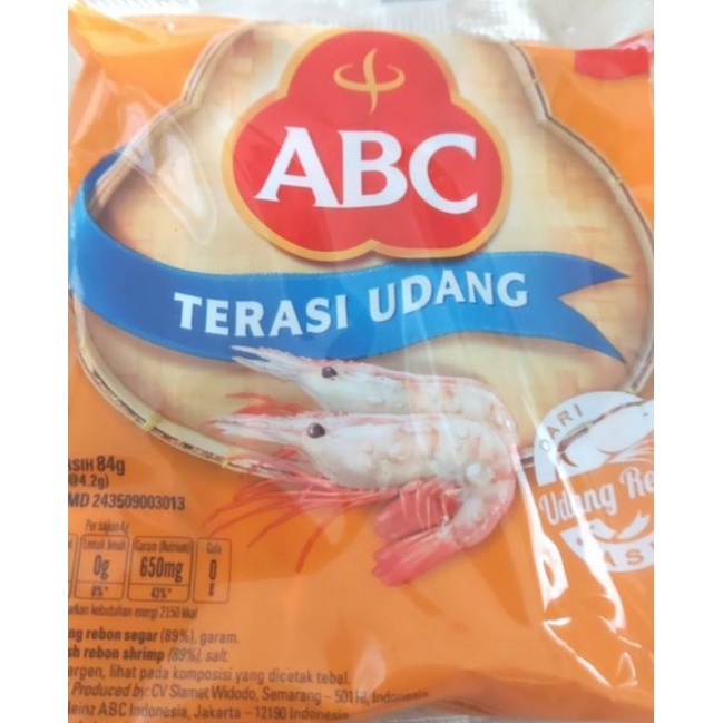 

Terasi Udang ABC 20 Sachet
