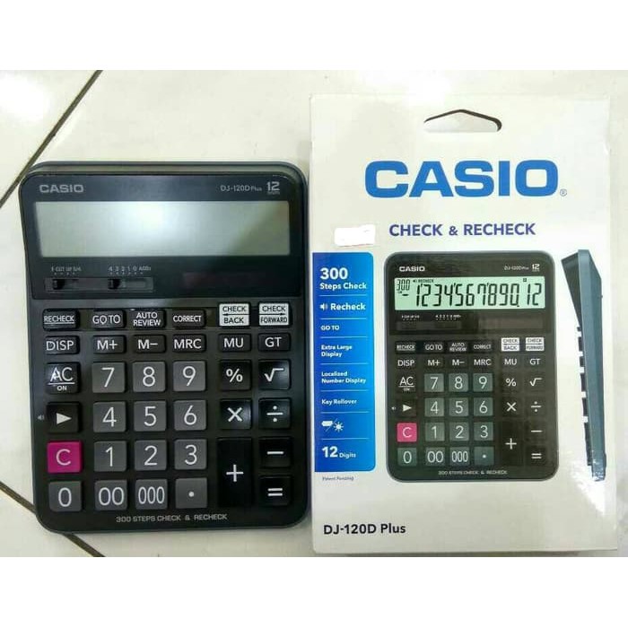 

Kalkulator Casio DJ-120D Plus