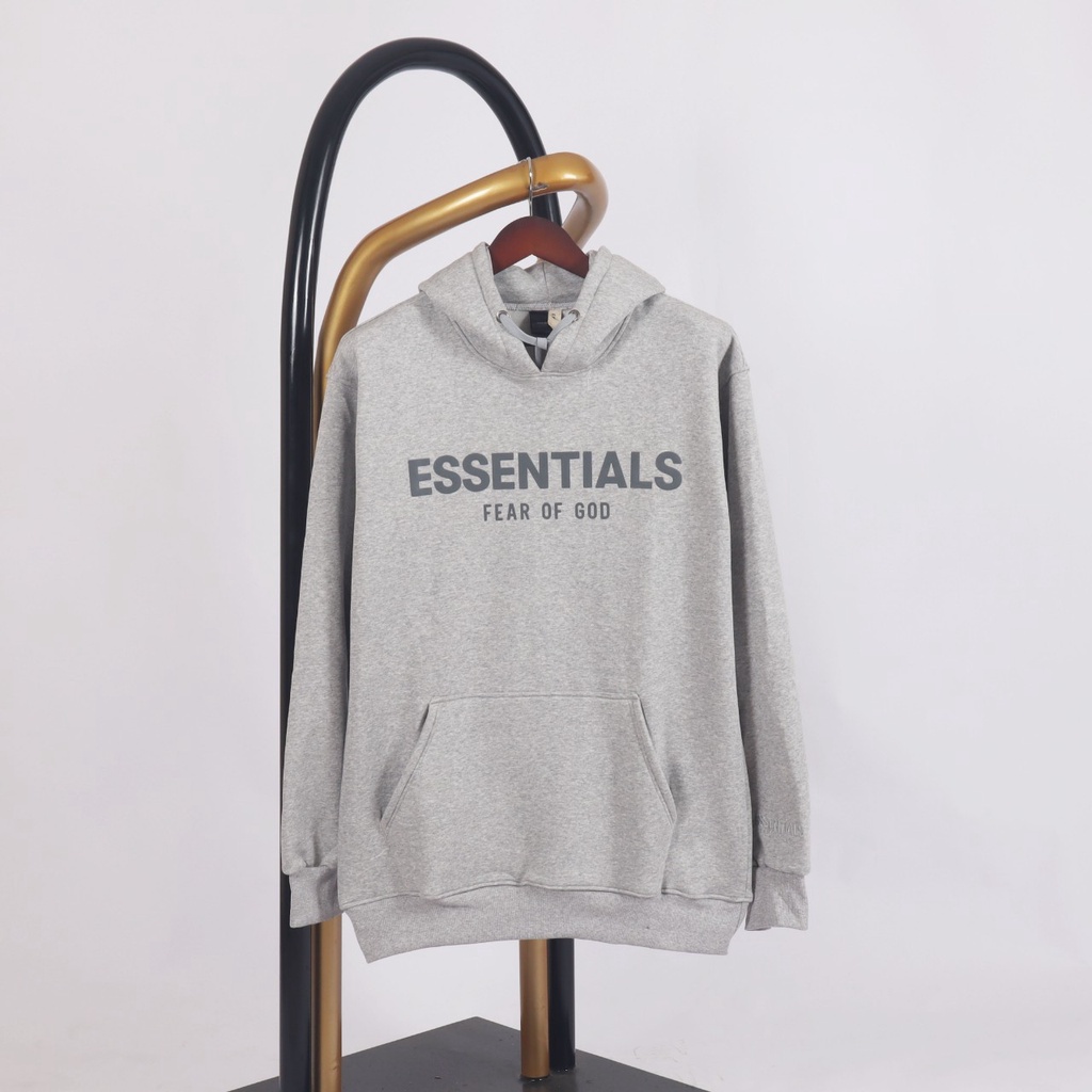 JAKET SWEATER HOODIE ESSENT F O G FULL SABLON SIMPLE UNISEX GOOD QUALITY