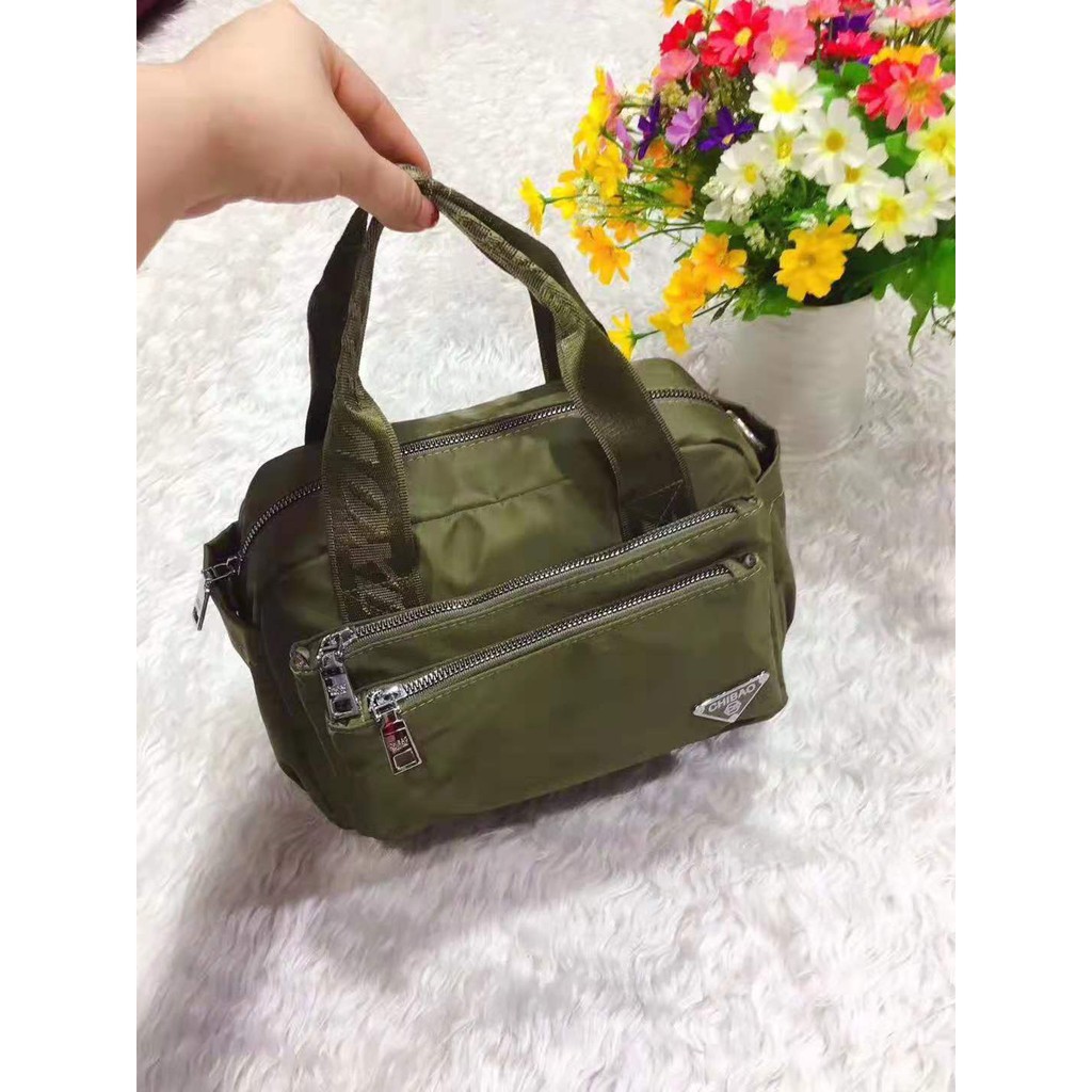 Tas Wanita Import Jinjing dan Selempang CHIBAO CB99001 99001 Bahan Parasut Kualitas Super High Q