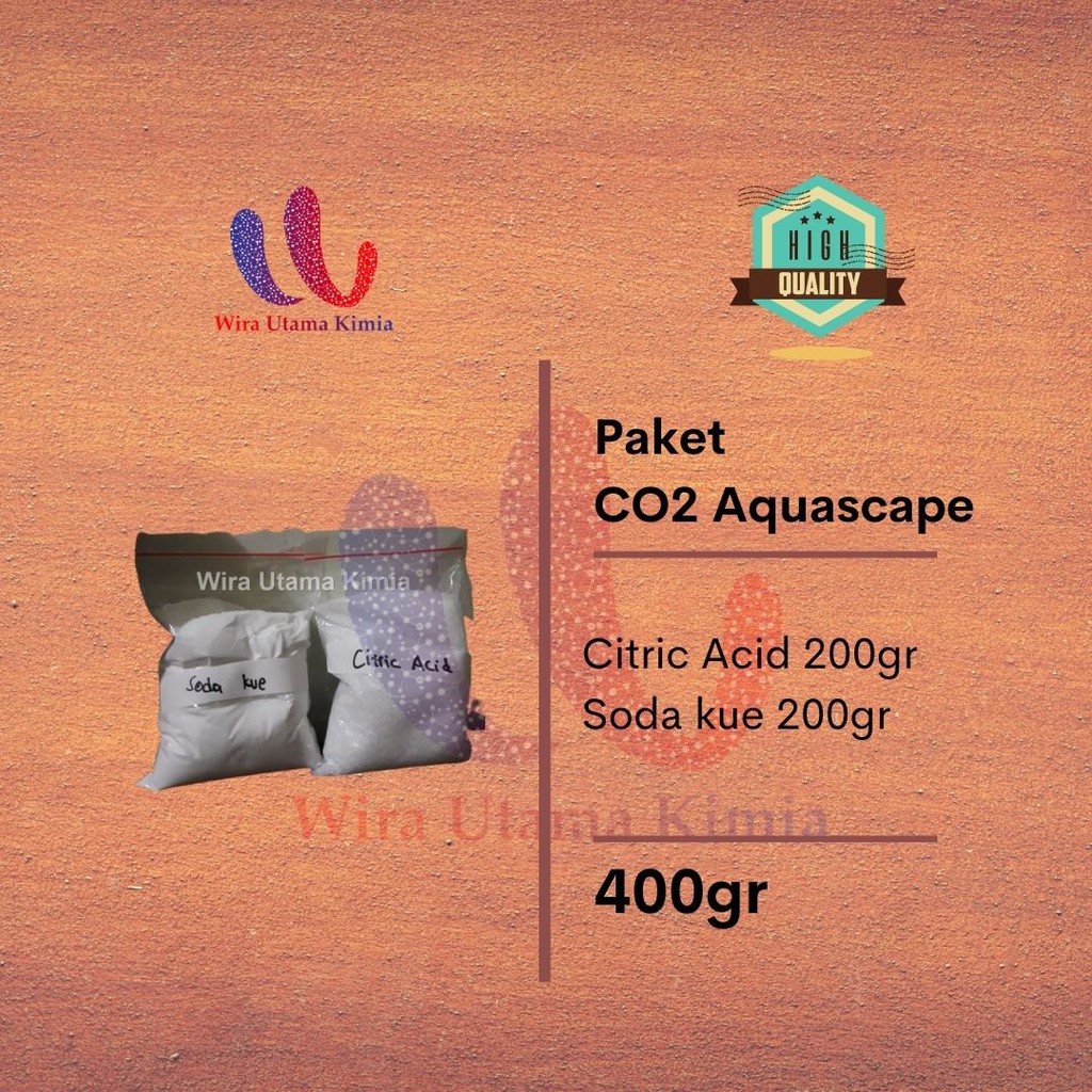 PAKET CO2 SODA KUE DAN CITRIC ACID ORIGINAL GARANSI 100%