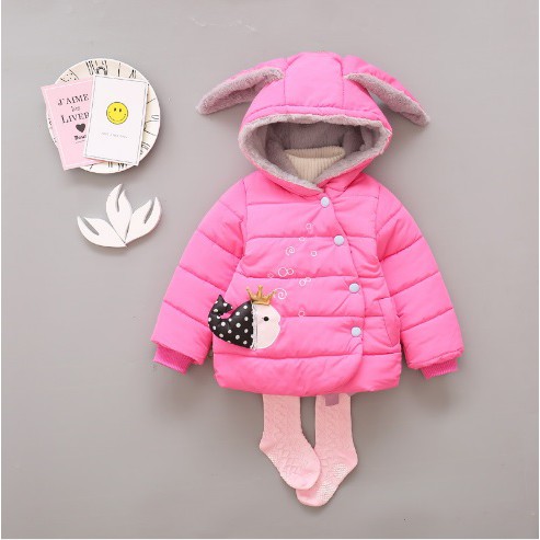 Jaket bayi /jaket anak import tebal motif kelinci