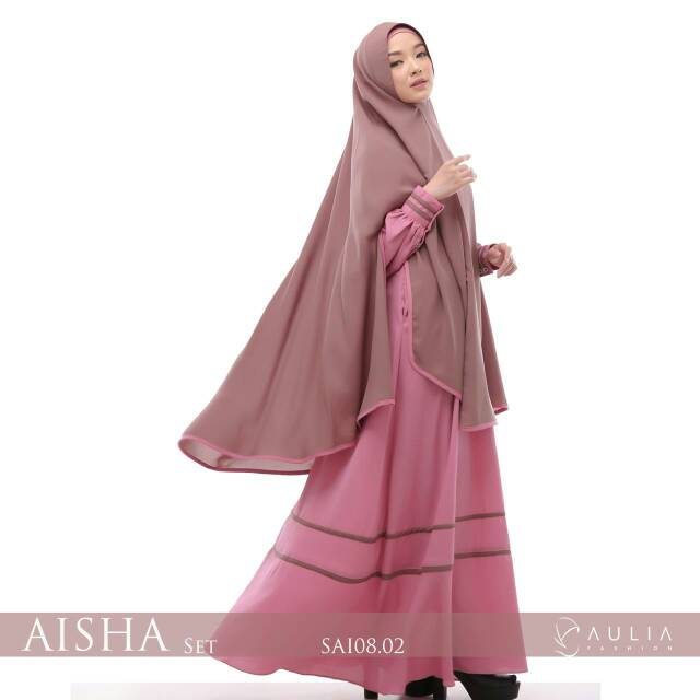 Set Gamis Aisha by Aulia Fashion