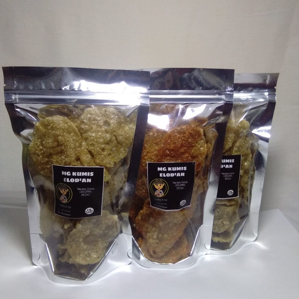 

Keripik kaca ELOD ASLI pedas dan original ( BISA COD)