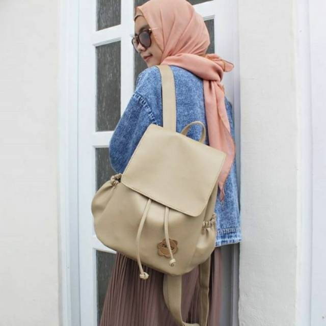 Flory Ransel - Tweelyforbag - Tas Ransel Wanita - Tas Wanita