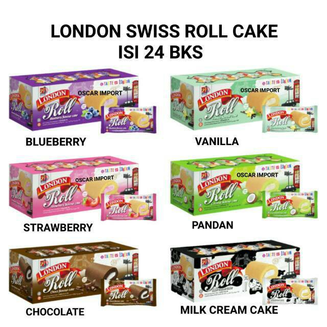 

LONDON ROLL CAKE MALAYSIA