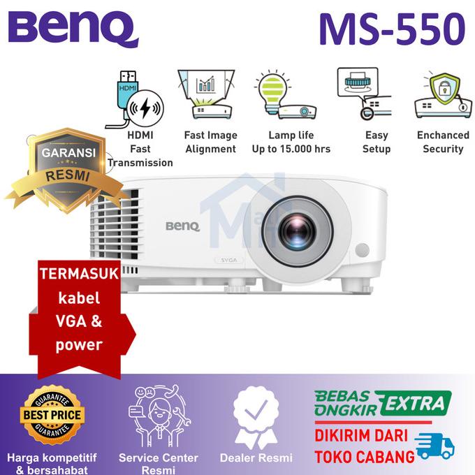 PROYEKTOR BENQ MS-550 BENQ MS550 MS 550