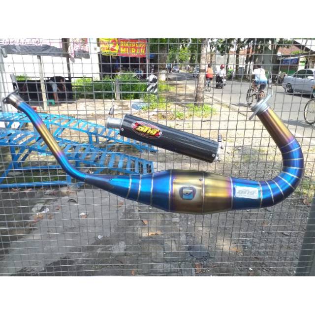 (TITANIUM) KNALPOT AT19 RACING SERIES