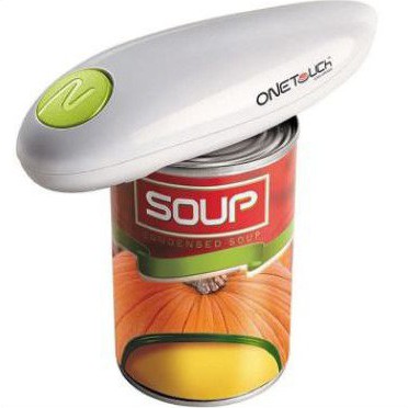 One Touch Can Opener - Alat Pembuka Kaleng Otomatis - Pembuka Kaleng