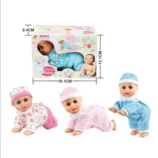 Mainan Boneka Baby Clever Bisa Merangkak Dan Dancing 3323 Mainan Boneka Baby Clever Bisa Merangkak Dan Dancing 3323