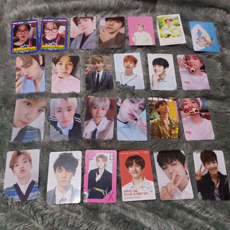 PHOTOCARD BAEKHYUN EXO [ OVERDOSE CBX JAPAN NATREP FAN EVENT]