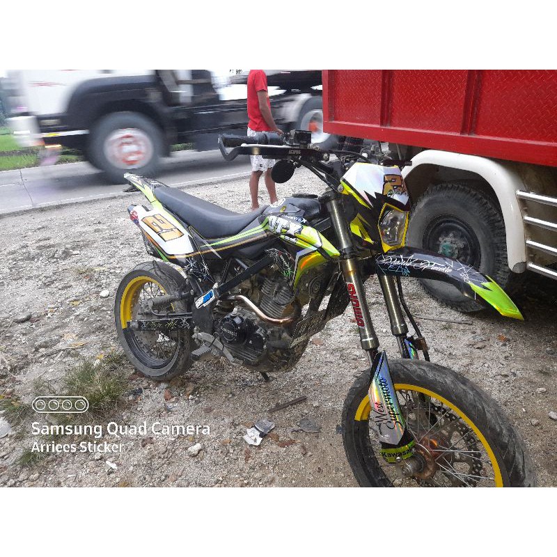 DECAL KLX BF FULL BODY HOLOGRAM PELANGI