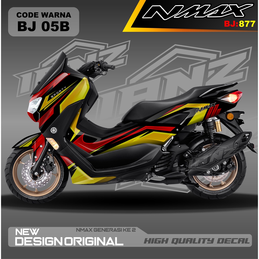 DECAL ALL NEW NMAX FULL BODY / DECAL FULL BODY NMAX / STICKER VARIASI NMAX / sticker nmax / decal nmax / stiker motor nmax / decal new nmax