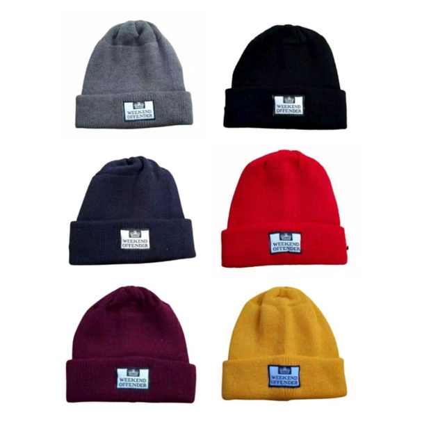 Kupluk Weekend Offender Beanie Hat Weekend Offender Original Premium