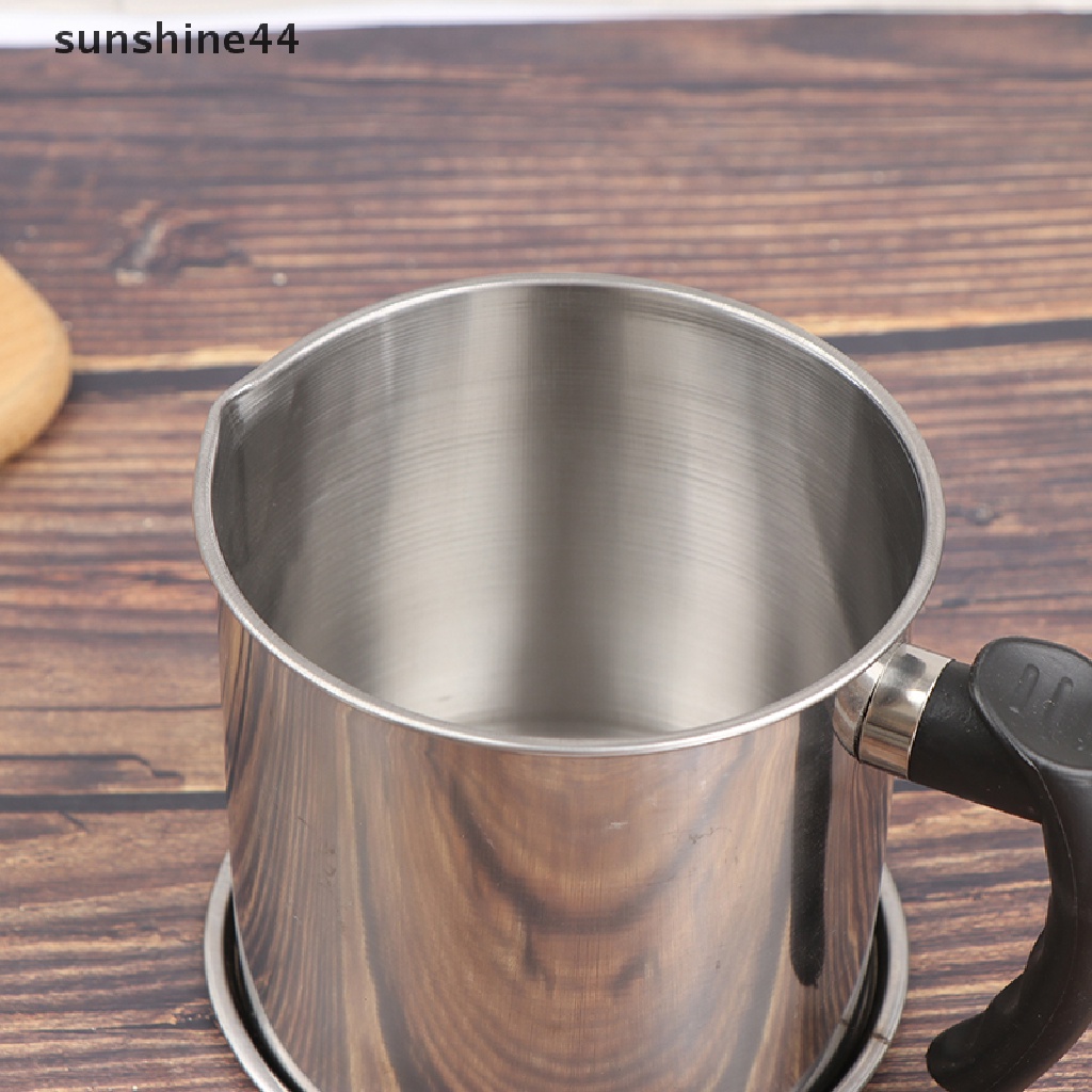 Sunshine Teko Saringan Minyak 1.3L Bahan Stainless Steel Untuk Memasak