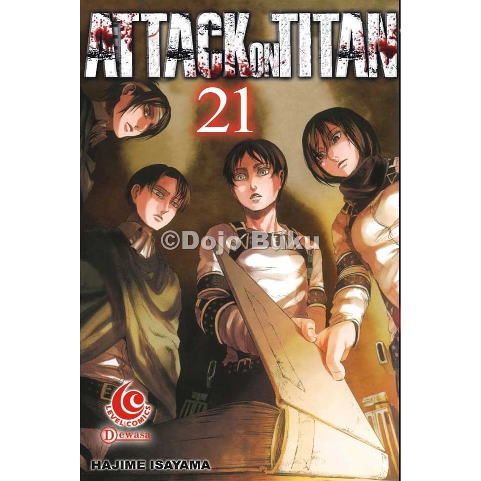 Komik Seri : Attack on Titan ( Hajime Isayama )