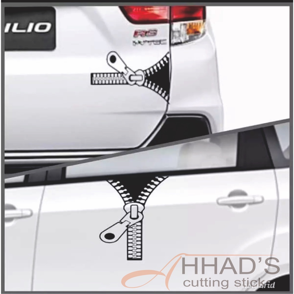CUTTING STICKER MOBIL gambar sleting keren
