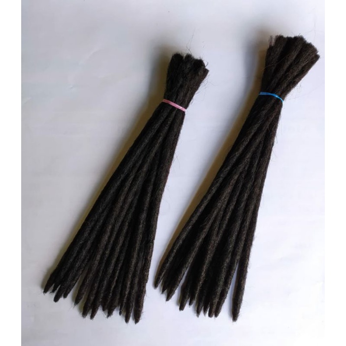 12 PCS Rambut Gimbal / Rambut Rasta / rambut gimbal terbaik / gimbal/Gimnal 2 warna /Rambut gimbal s