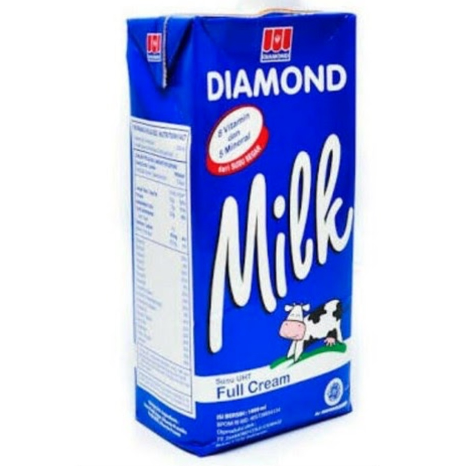 

Diamond Susu UHT Full Cream 1 Liter
