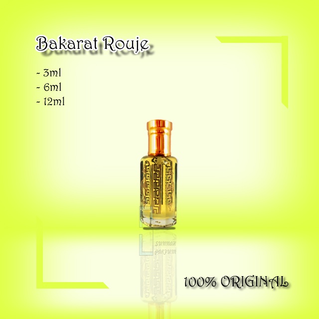 Jual Bakarat Rouje Surrati Parfum Import Arab Non Alkohol | Shopee ...