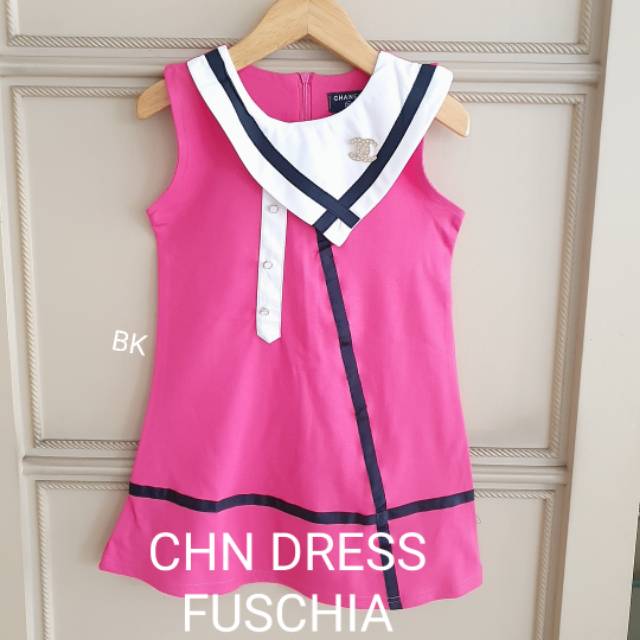 DRESS ANAK BRANDED IMPORT KUALITAS BAGUS MERAH PINK BIRU NAVY