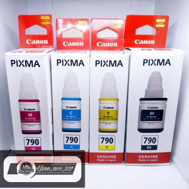 Tinta pixma CANON 790 G1000 G1010 G2000 G2001 G2010 G2010 G3000 G3010