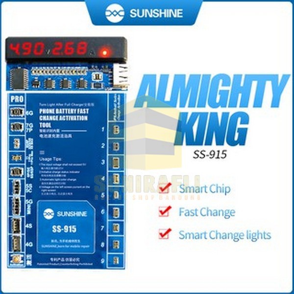 BOARD CHARGE SUNSHINE SS-915 FOR NEW IPHONE ANDROID