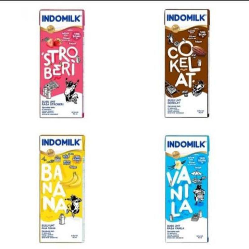 

Indomilk Susu UHT Kotak 190ml All Variant