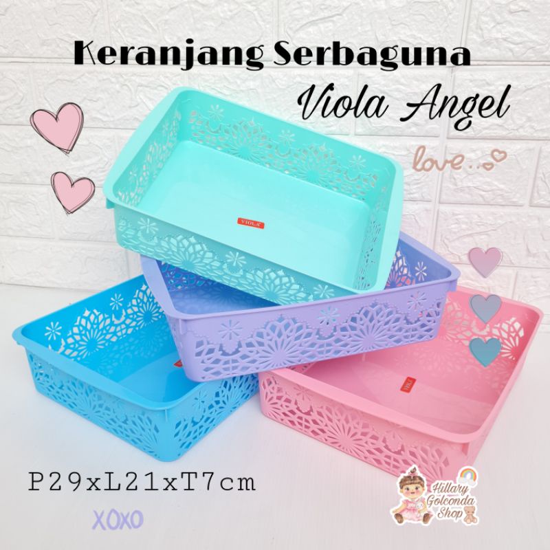 Keranjang Serbaguna ANGEL dan TASYA (1pc)