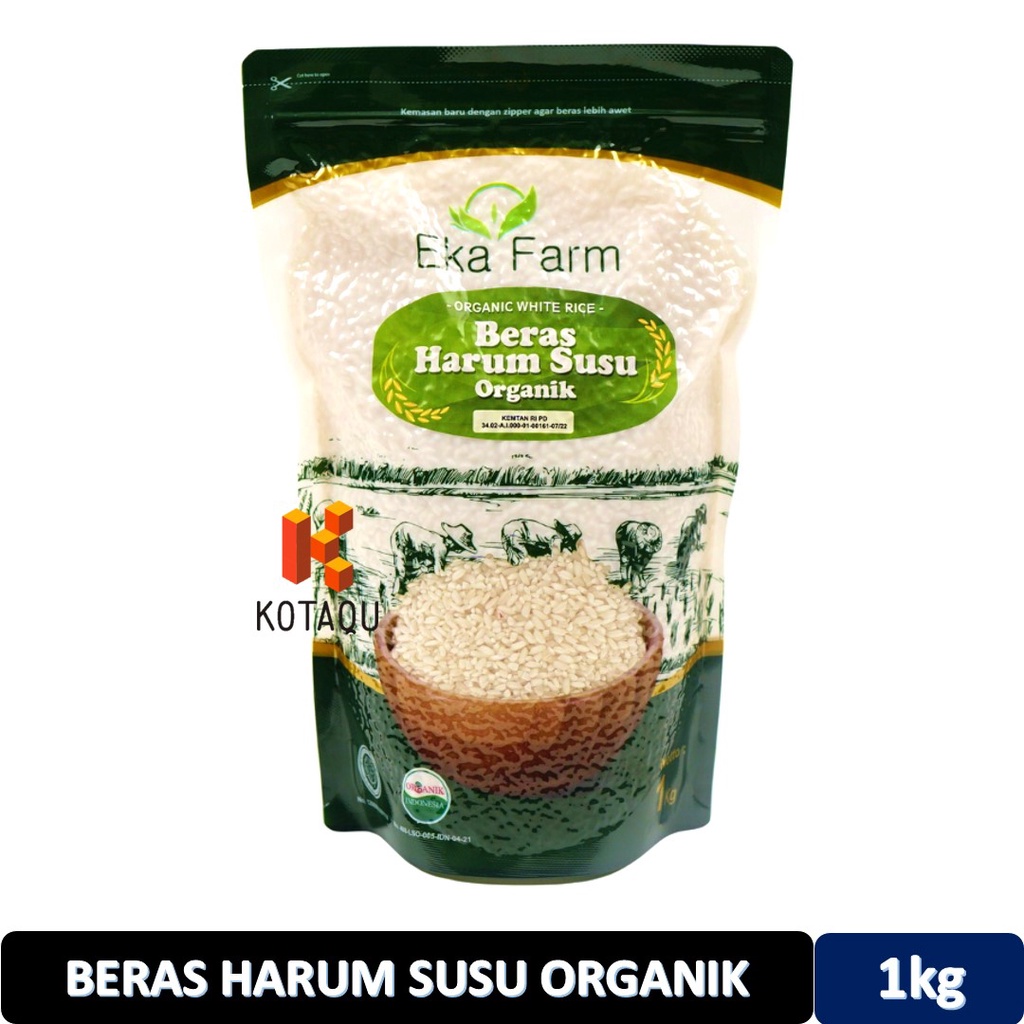 

EKA FARM Beras Menthik Wangi Susu 1Kg