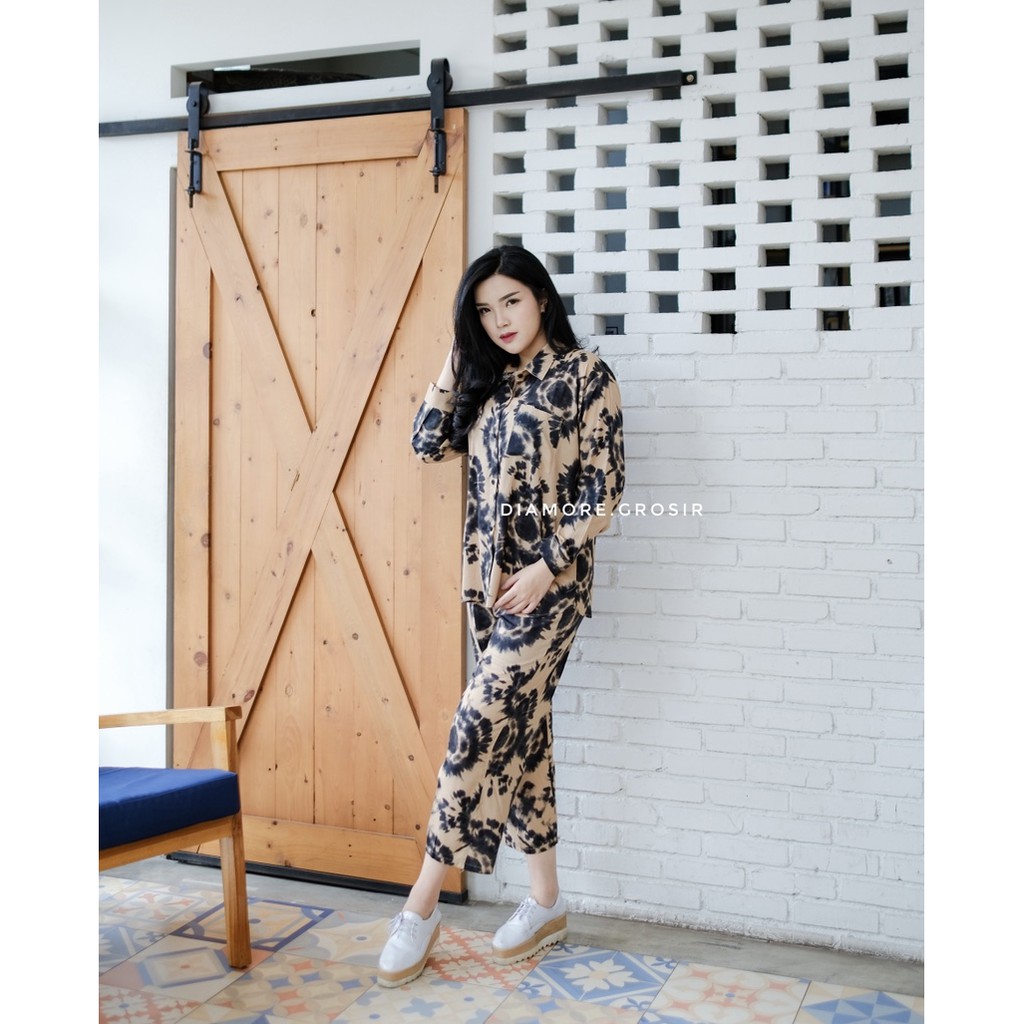 

(BAYAR DITEMPAT) GLATIK ONE SET TIE DYE PREMIUM