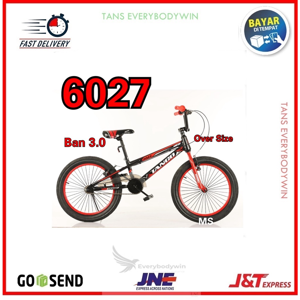 [FREE POMPA] SEPEDA ANAK BMX 20 INCH BAN JUMBO 3.0 UNTUK USIA 8-12 TAHUN TANGO BUKAN ATLANTIS CENTRU