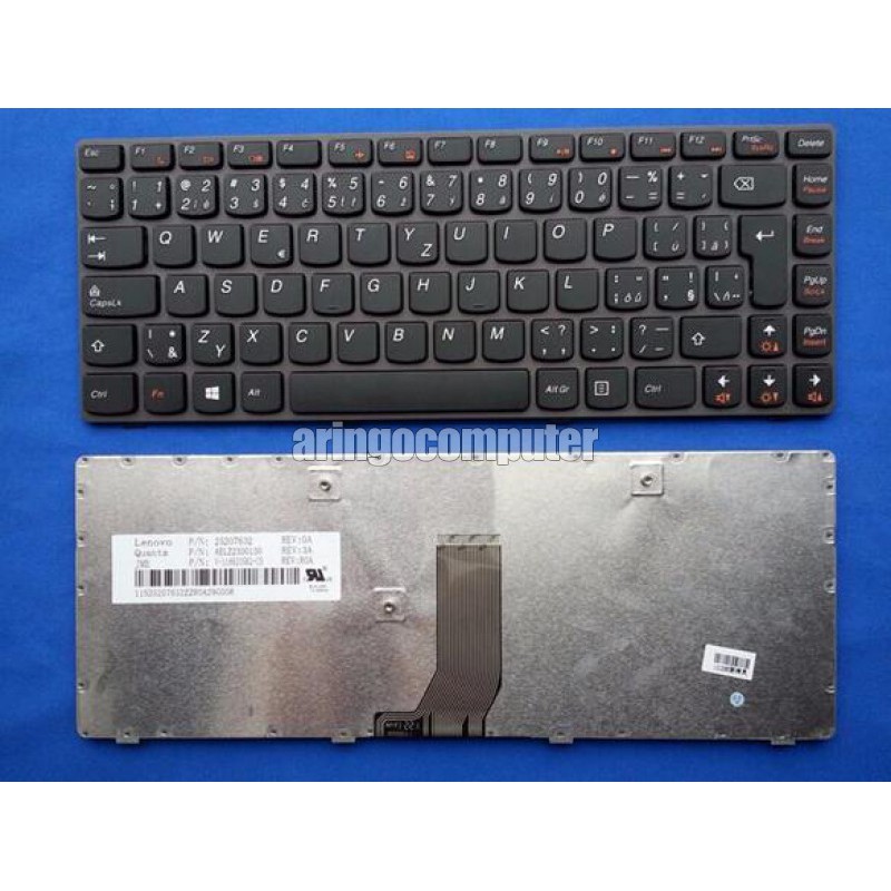 NBPart (Keyboard) Lenovo G400S Frame NEW SERIES