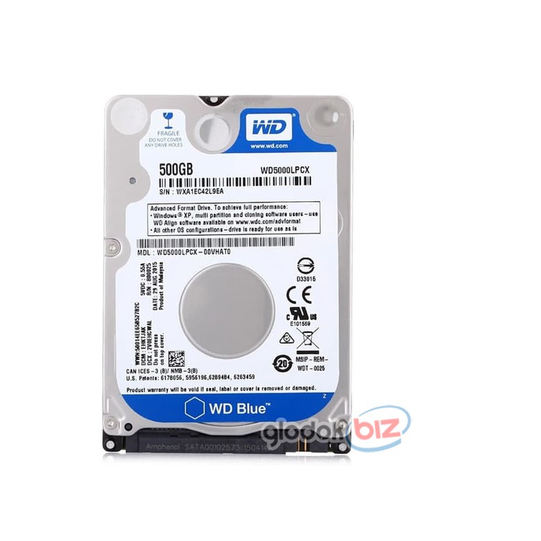 WD Scorpio Blue Laptop 500GB 2.5 SATA