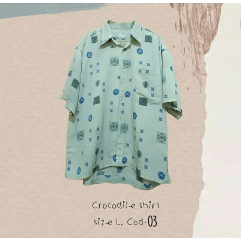 Kemeja Crocodile Second