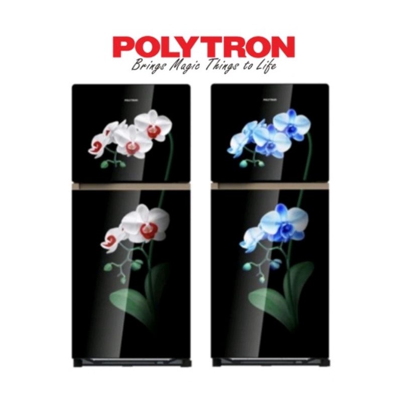 POLYTRON kulkas 2 pintu PRW-23/25MOW