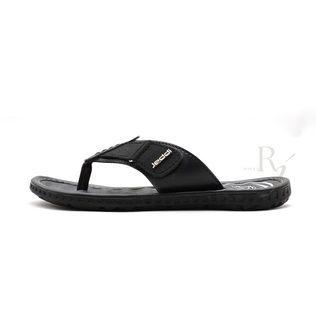 JEDDI [DPK 101] Sandal Jepit Pria Sandal Kasual Slide Sandal Kulit Laki-laki