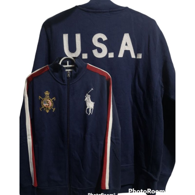 jaket tracktop Polo ralph lauren second brand
