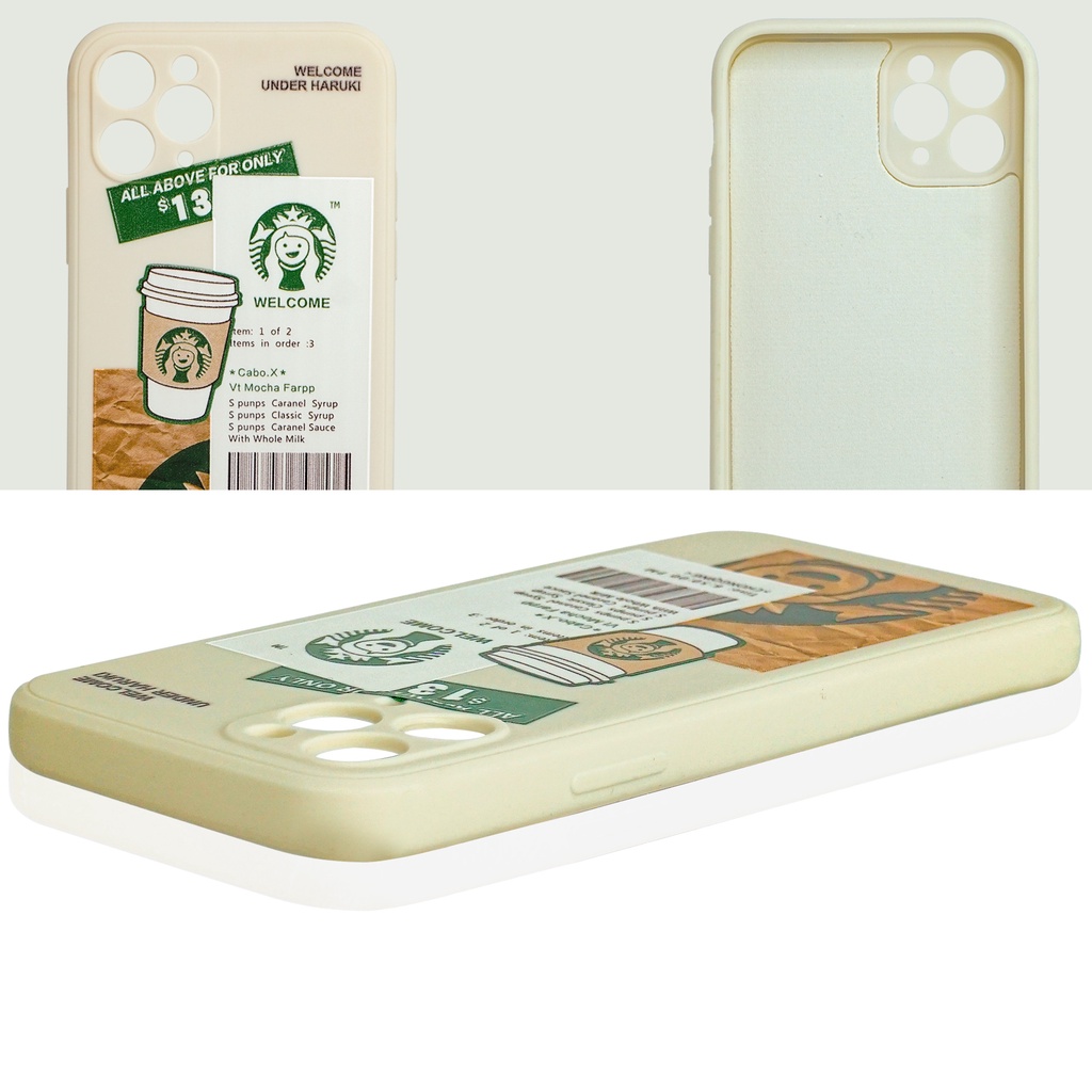 Casing iPhone 11 Pro Max 6.5 2019 | 12 Pro 6.1 | 12 Pro Max 6.7 | 13 6.1 | 14 Pro 6.1 Soft Case Motif Pelindung Lensa