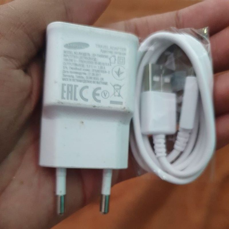 charger original copotan hp samsung 1,55A A7 2018 A6+ dll