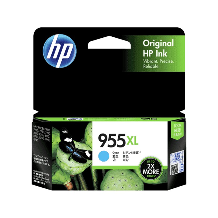 Tinta HP 955XL Cyan 100% Original Ink Cartridge / Colour / Color