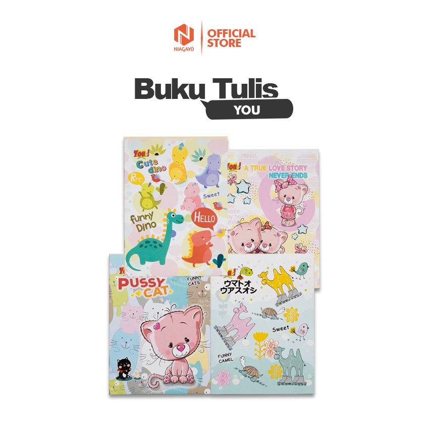 

Buku Tulis 38 Lembar Merk Sidu dan You 38 Lembar 1 Pack isi 10