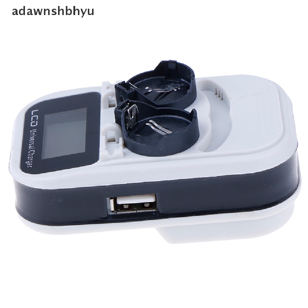 Adawnshbhyu LIR2032LIR2025LIR2016 3.6V Charger Baterai Lithium Button Cell Coin Isi Ulang