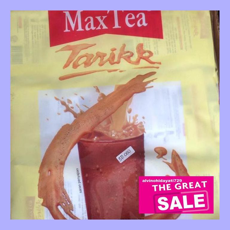 

A50Teh0 Maxtea Teh Tarik 30 Sachet Te40Hs0