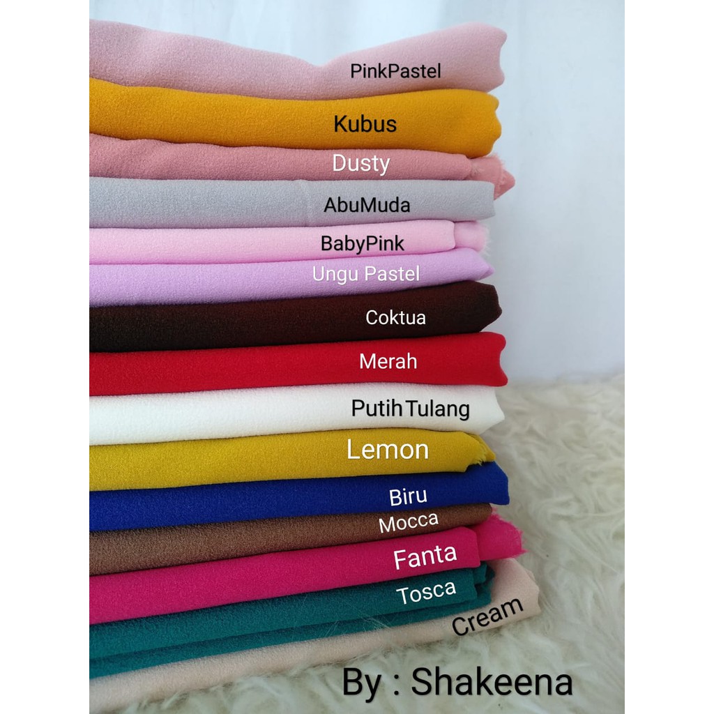 pashtan / pashmina instant murah