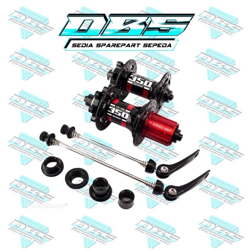 HUB FREEHUB STRUMMER MT-350 4 IN 1  QR PLUS TA 15X100 & TA 12X142 BLACK RED