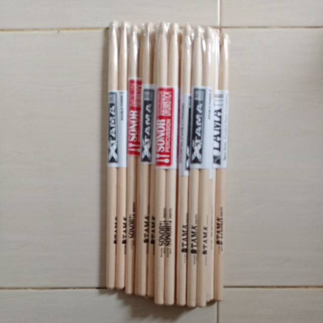 Stik drum bahan maple 1 pasang