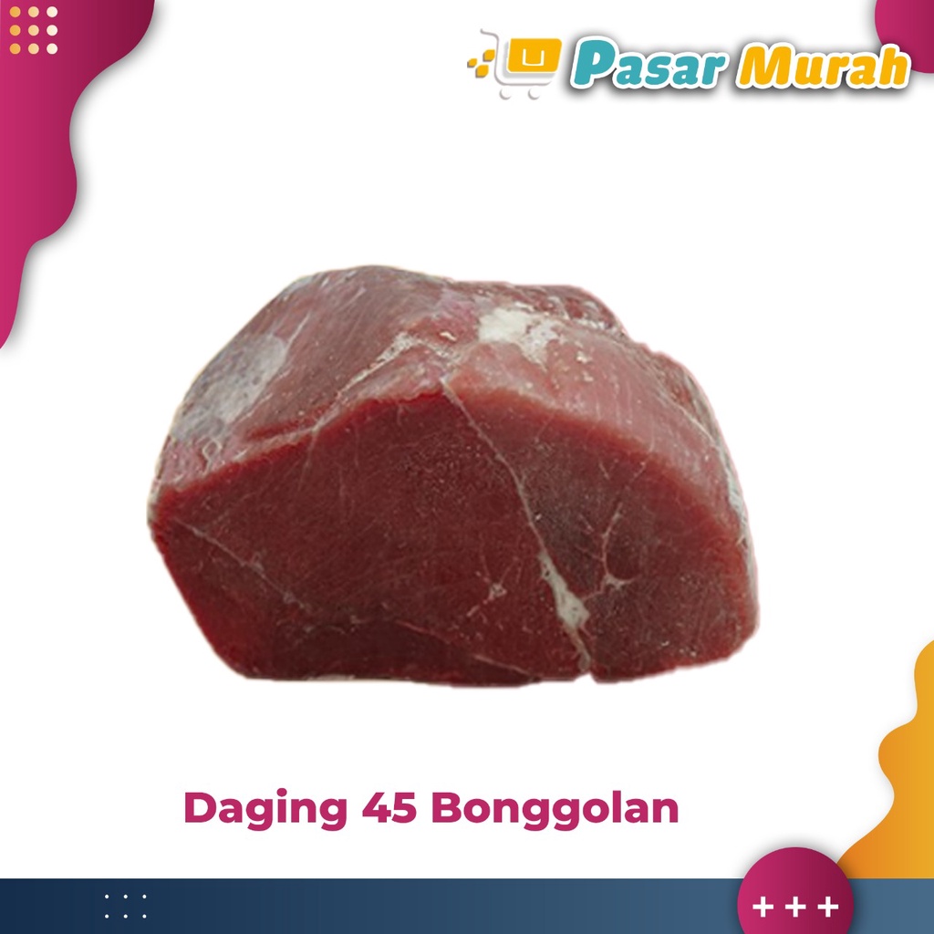 

DAGING KERBAU / RUMP IMPOR 20 KG / KOTAK KODE 45