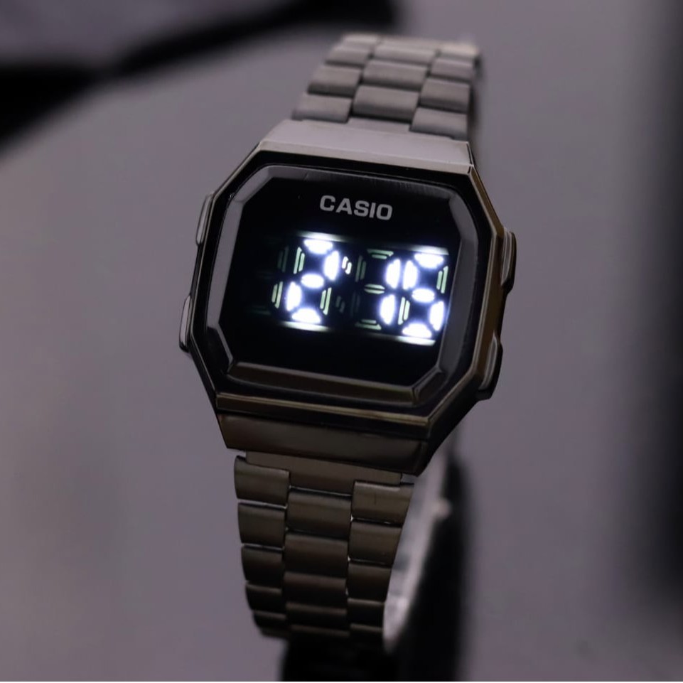 ( COD ) Jam Tangan Wanita / Jam Wanita Casio Led Digital Tanggal Aktif & Free Baterai Box